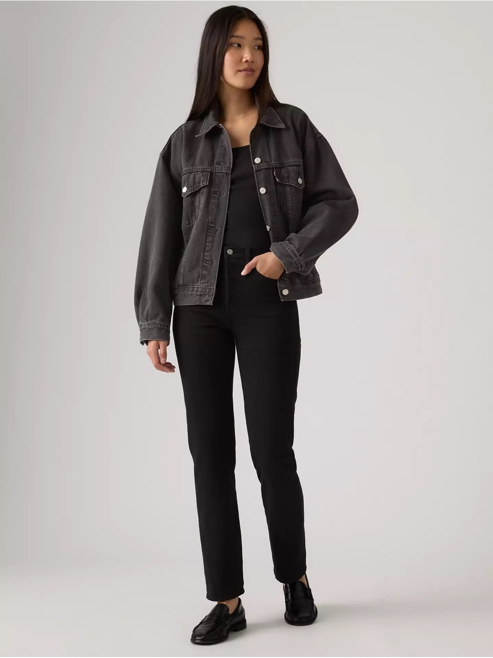 Levi’s Wedgie Straight Black Women’s Jeans